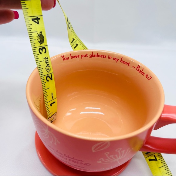 Abby Press Friendship Prayer Mug with Lid and/or Coaster - Picture 7 of 8